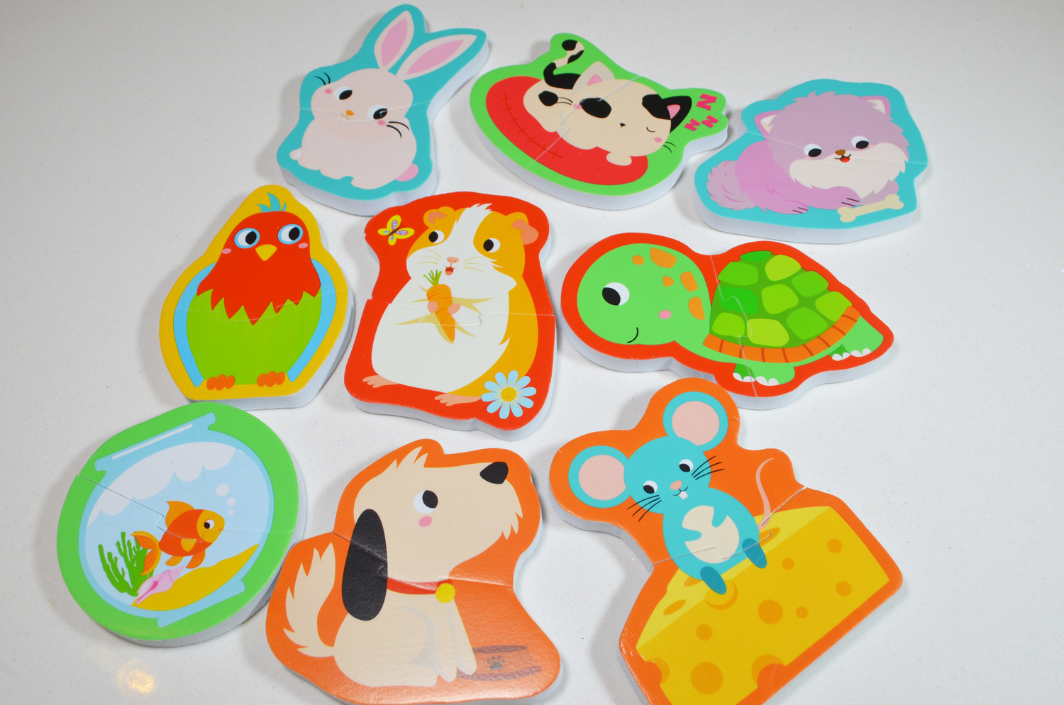 Bath Puzzles-Playtime Pets