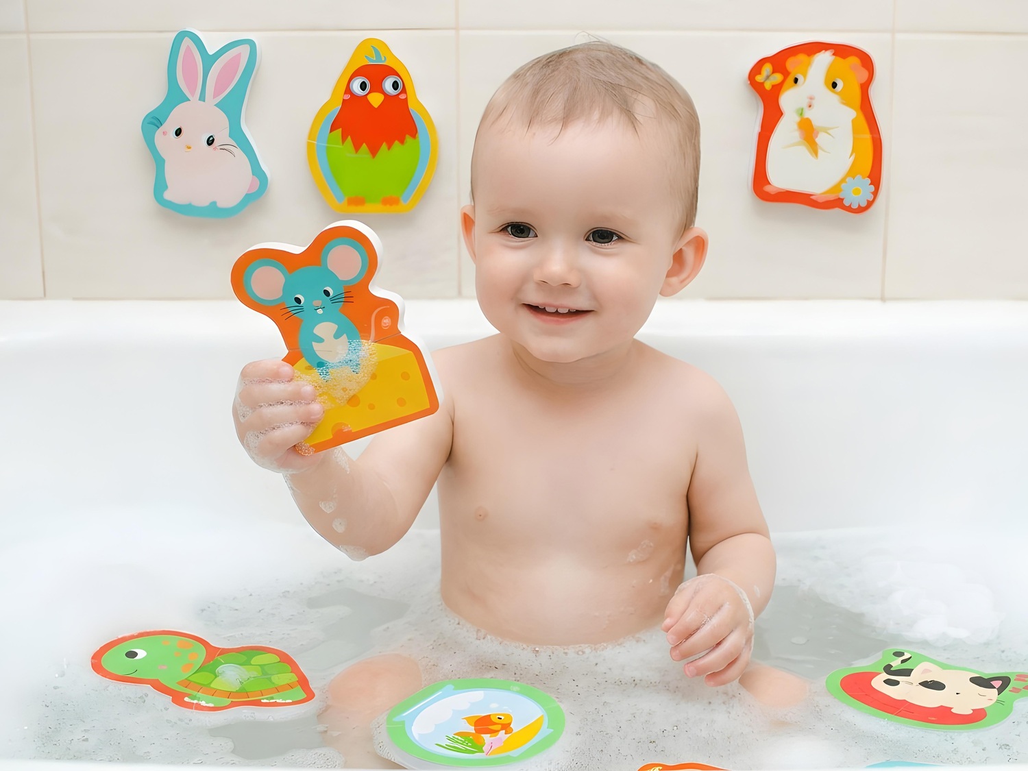 Bath Puzzles-Playtime Pets