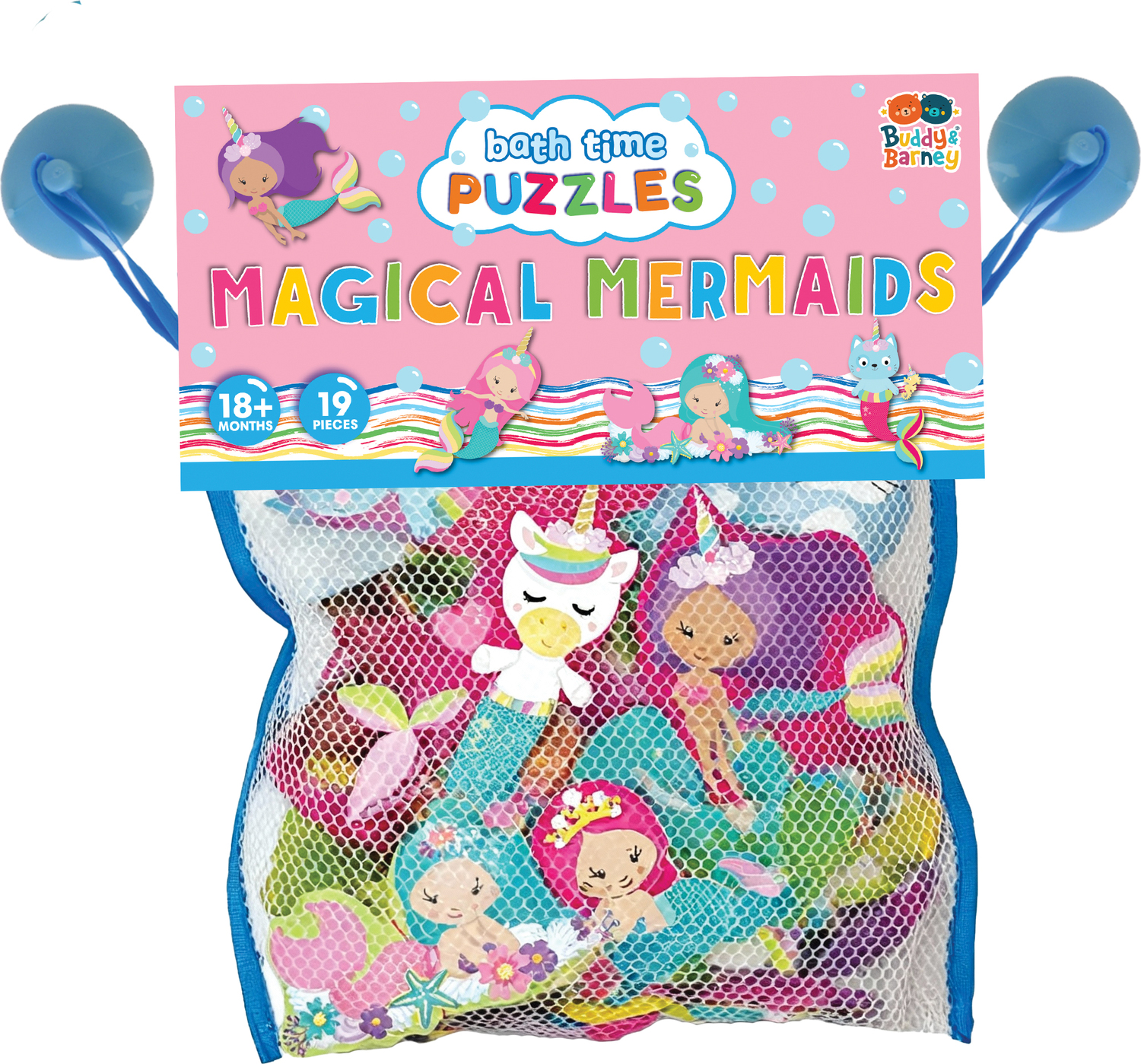 Bath Puzzle-Magical Mermaids