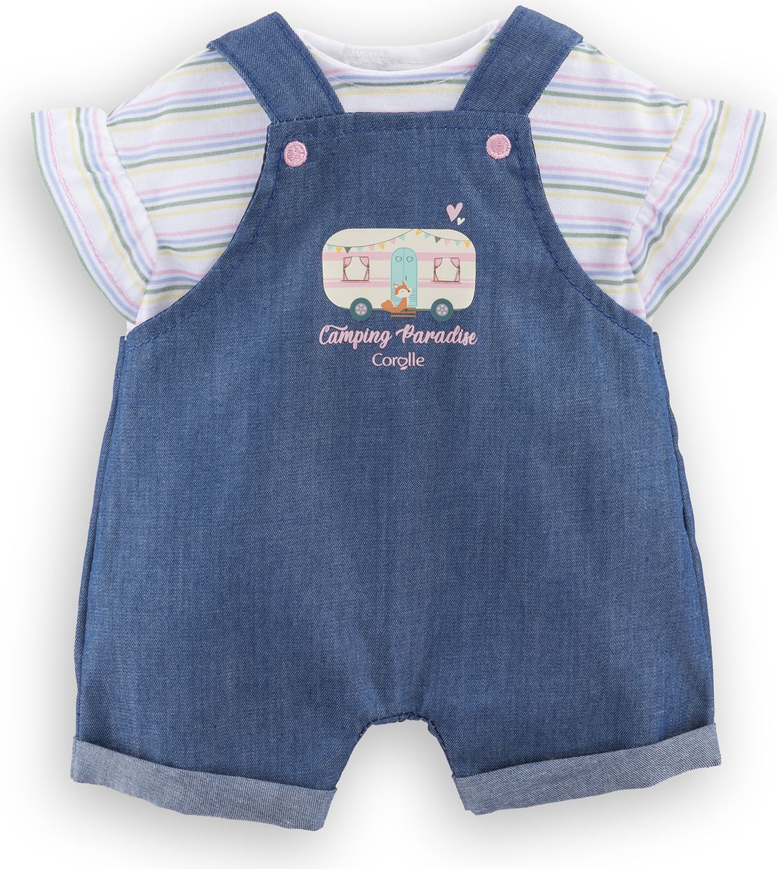 12" Romper & T-Shirt - Little Explorer