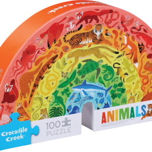 100 Pc Puzzles/Rainbow Animals