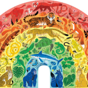 100 Pc Puzzles/Rainbow Animals