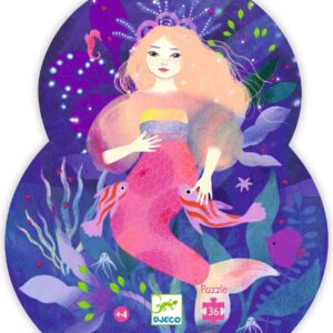 Silhouette Ella the Mermaid