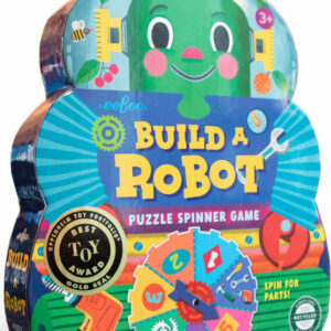 Build a Robot Spinner Game (shaped box game)