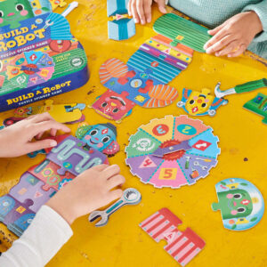Build a Robot Spinner Game (shaped box game)