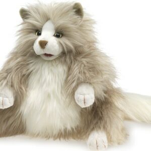 Cat, Fluffy Hand Puppet