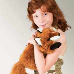 Fox, Small Red Hand Puppet
