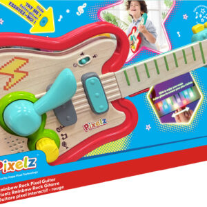 Rainbow Rock Guitar (Pixelz)