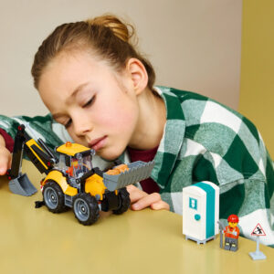 LEGO® City Yellow Backhoe Loader