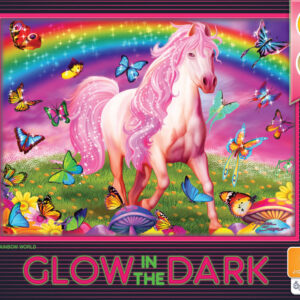 Glow in the Dark - Rainbow World 60 Piece Puzzle
