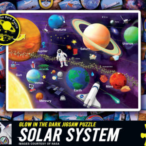 Glow in the Dark - NASA Solar System 60 Piece Kids Puzzle