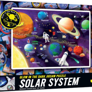 Glow in the Dark - NASA Solar System 60 Piece Kids Puzzle