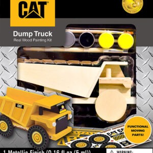 Caterpillar - Dump Truck Wood Paint Kit