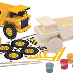 Caterpillar - Dump Truck Wood Paint Kit