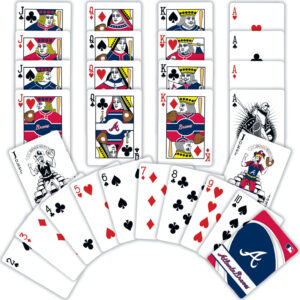 Atlanta Braves MLB Playing Cards