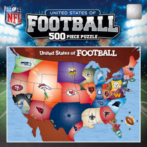 NFL League Map 500pc Puzzle