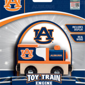 Auburn Tigers NCAA Wood Train Engine