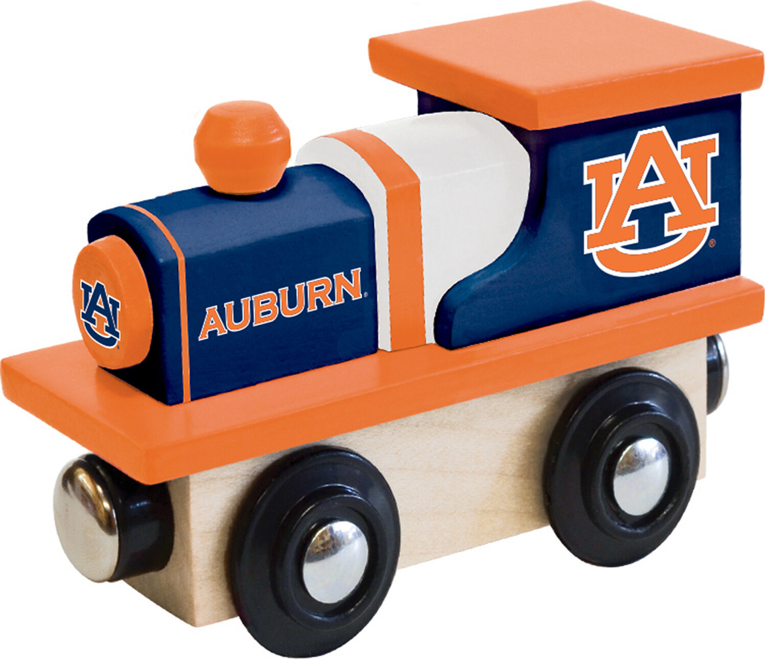 Auburn Tigers NCAA Wood Train Engine