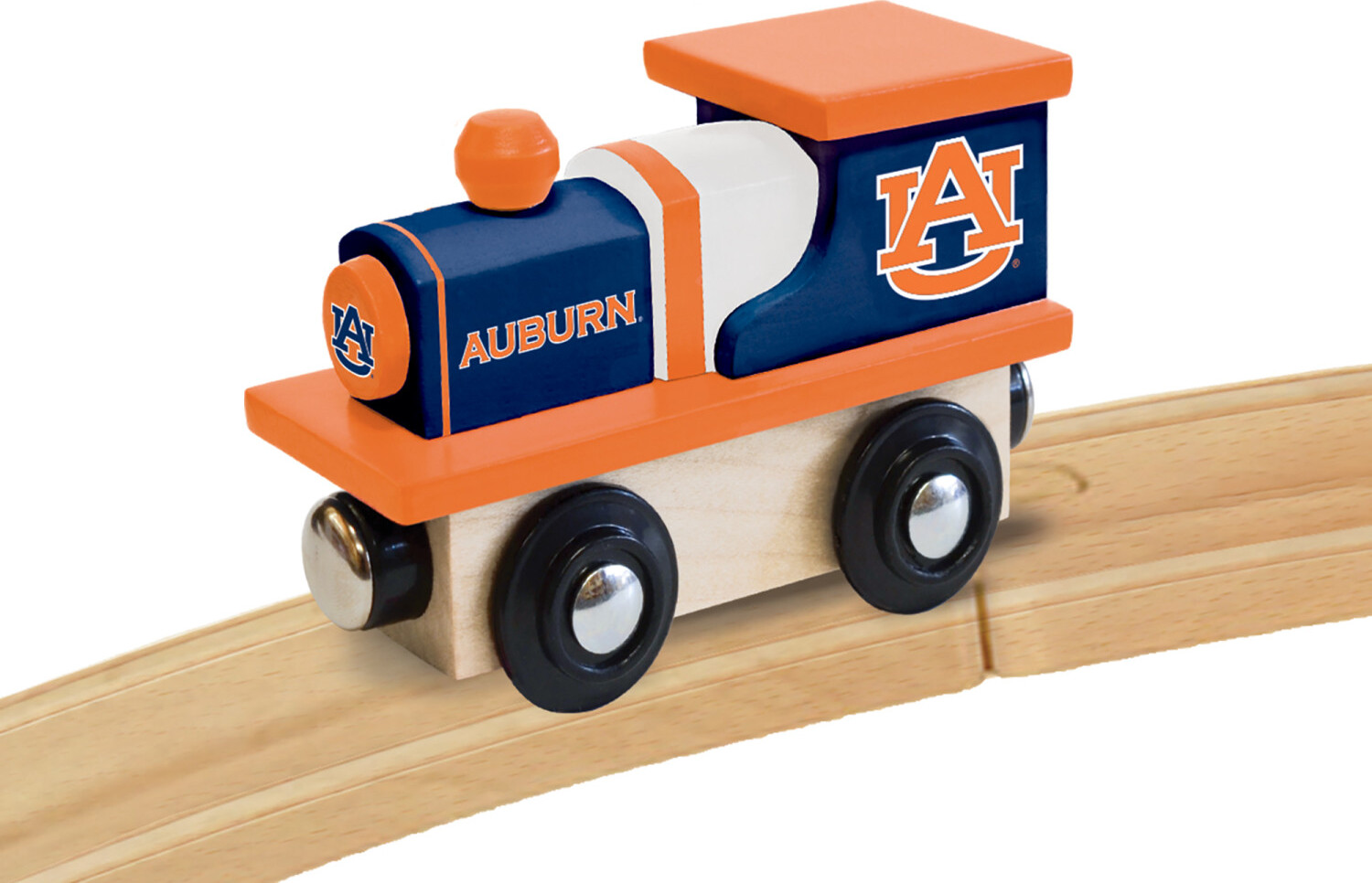 Auburn Tigers NCAA Wood Train Engine