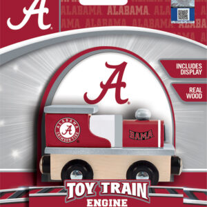 Alabama Crimson Tide NCAA Wood Train Engine