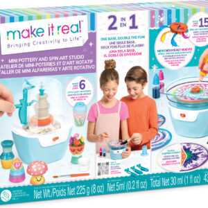 Mini Pottery and Spin Art Studio