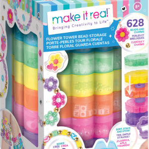 Flower Tower Bead Storage