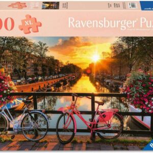Sunset in Amsterdam 200 Pc Puzzle