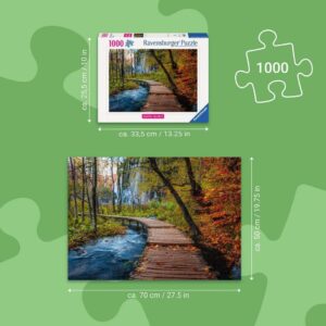 Autumnal Wooden Trail 1000 Pc Puzzle