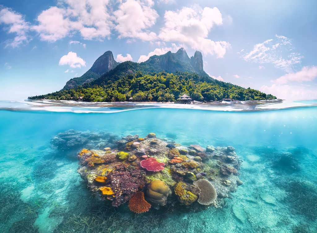 Island Waterescape 500 Pc Puzzle