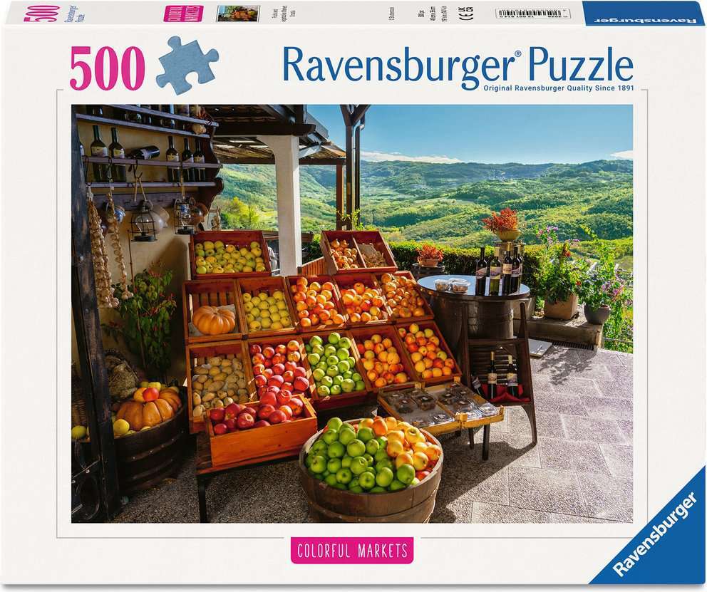 Fruit Market, Croatia 500 Pc Puzzle