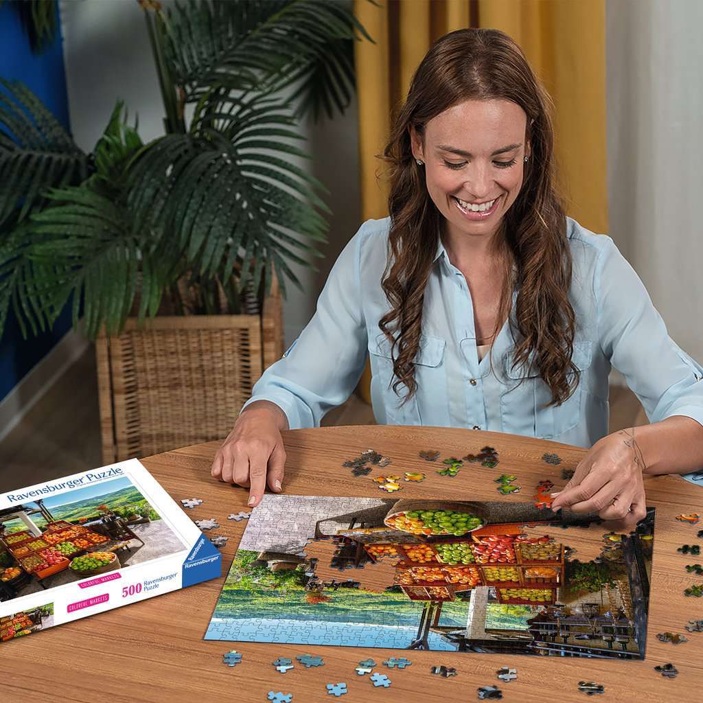 Fruit Market, Croatia 500 Pc Puzzle