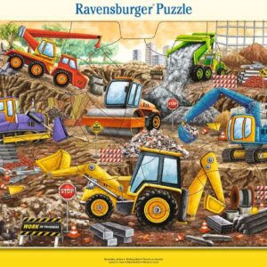 Working Hard 35 Pc Frame Puzzle