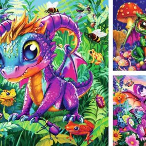 Baby Garden Dragons 3x49 Pc Puzzle