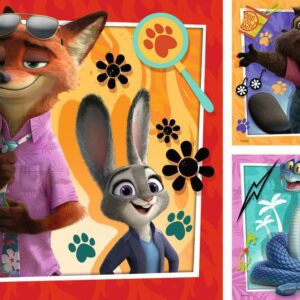 Zootopia 2 3x49 Pc Puzzle