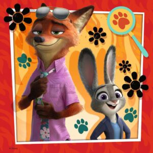 Zootopia 2 3x49 Pc Puzzle