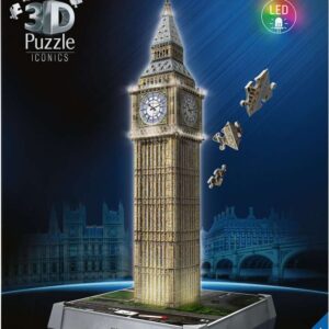 Iconics 3D Big Ben Night Ed. 216 pc