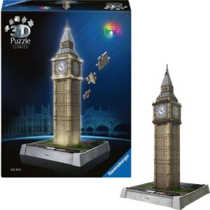 Iconics 3D Big Ben Night Ed. 216 pc