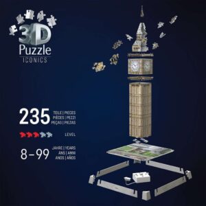 Iconics 3D Big Ben Night Ed. 216 pc