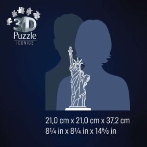 Iconics 3D Statue of Liberty Night Ed. 108 pc