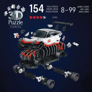 Iconics 3D Porsche 911 GT3 Cup 108 pc