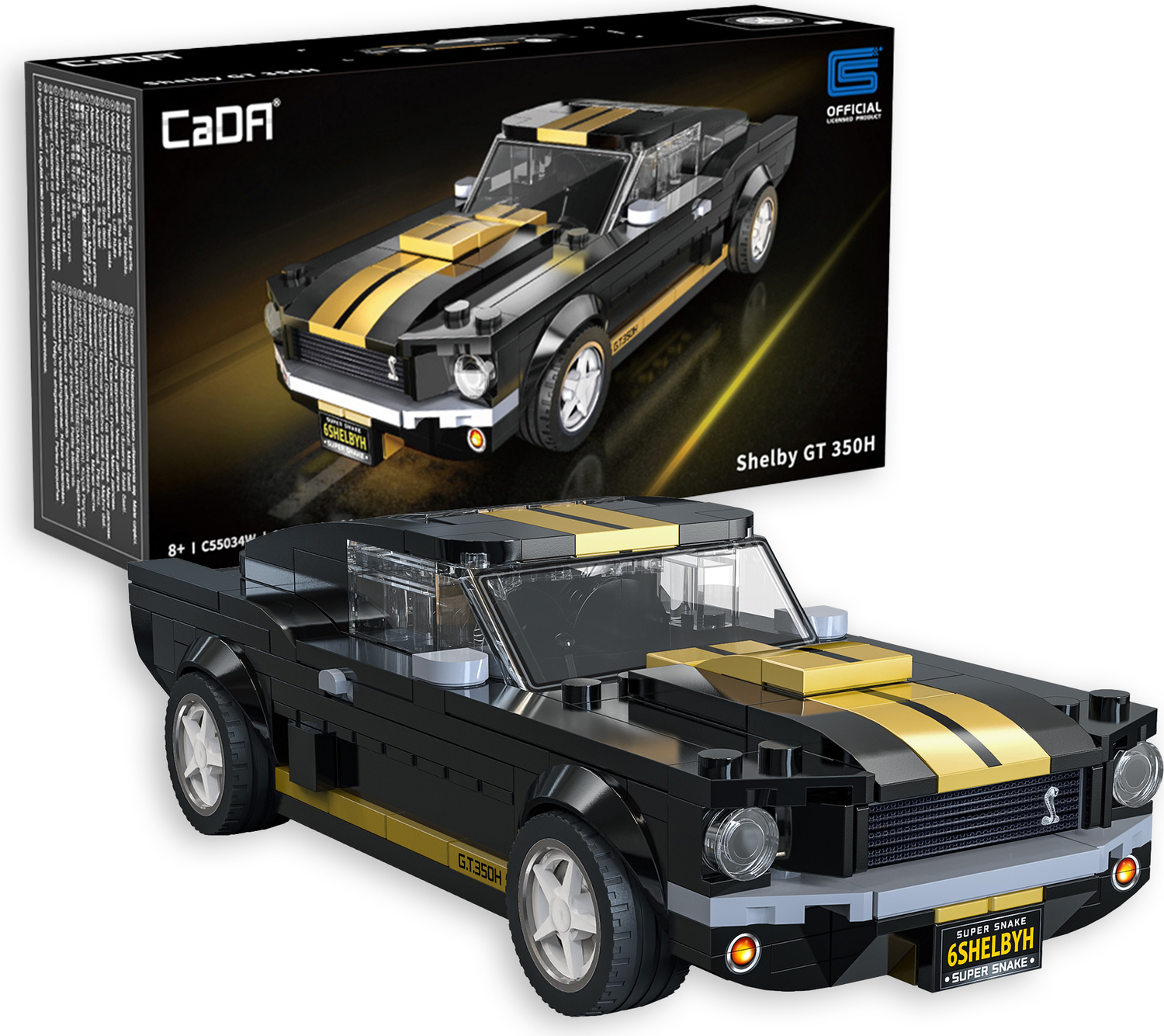 Shelby GT 1:24 Scale - 285 Pieces