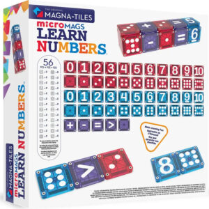 Magna Tiles microMAGS LEARN Numbers