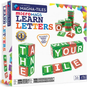 Magna Tiles microMAGS LEARN Letters