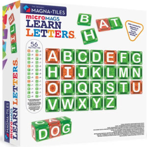 Magna Tiles microMAGS LEARN Letters