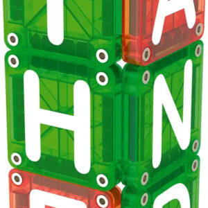 Magna Tiles microMAGS LEARN Letters