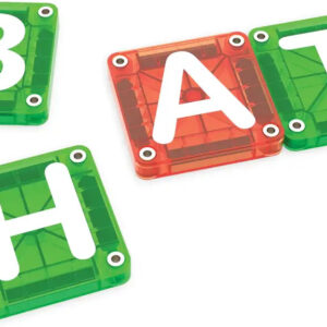 Magna Tiles microMAGS LEARN Letters