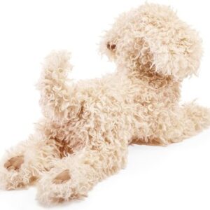 White Poodle Puppy Hand Puppet