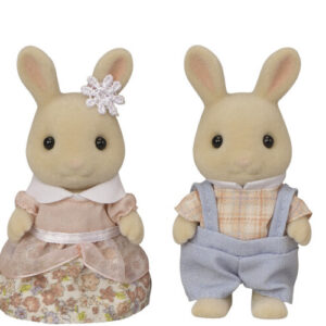 Calico Critters Milk Rabbit Family