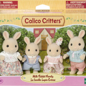Calico Critters Milk Rabbit Family