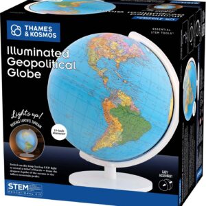 Thames & Kosmos Illuminated Geopolitical Globe